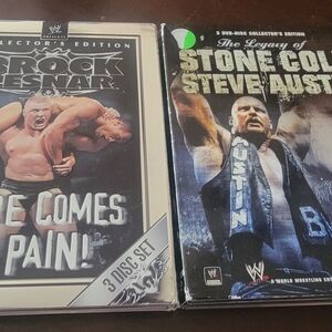 WWE Brock Lesnar Collector's Edition DVD Set - Black, Silver